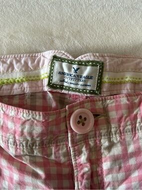 vintage american eagle plaid shorts!